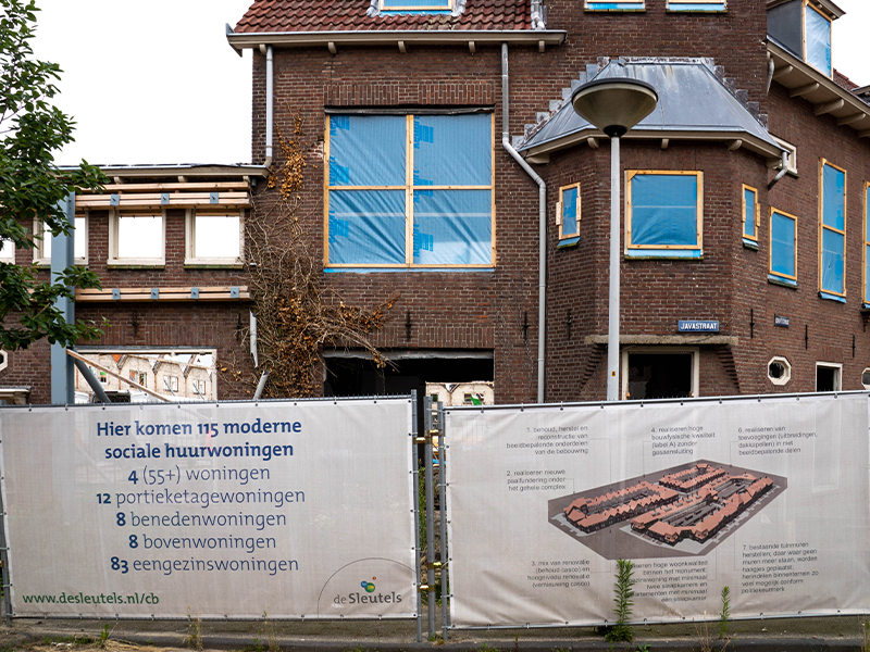 Renovatie Centrale Blokken in Leiden